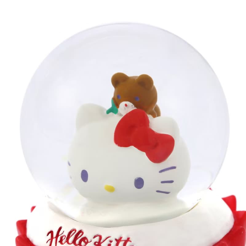 Hello Kitty 小熊甜心 水晶球擺飾 生日情人節 聖誕交換禮物 療癒