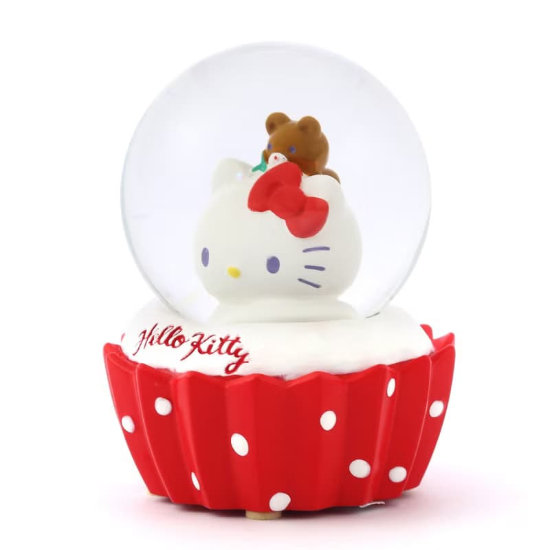 Hello Kitty 小熊甜心 水晶球擺飾 生日情人節 聖誕交換禮物 療癒