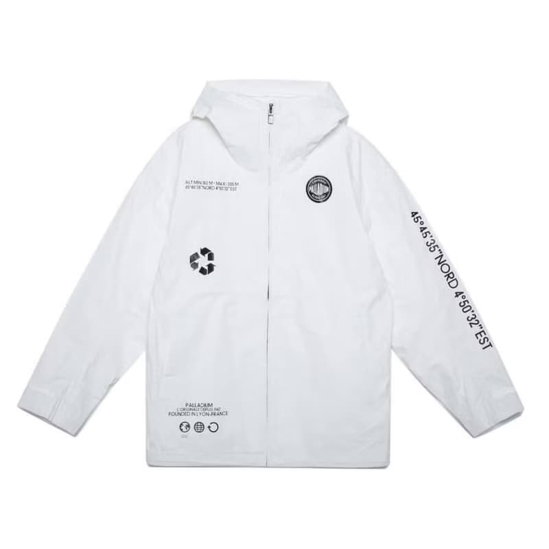【會員日】PALLADIUM RCYCL 防水連帽風衣夾克外套 108828