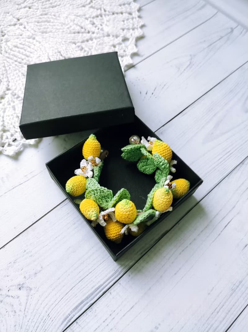 耳環 Lemon SET、吊墜 Lemon、手鍊 Lemon