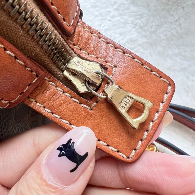 【日本中古】Vintage CELINE 1994's 老花迷你波士頓包