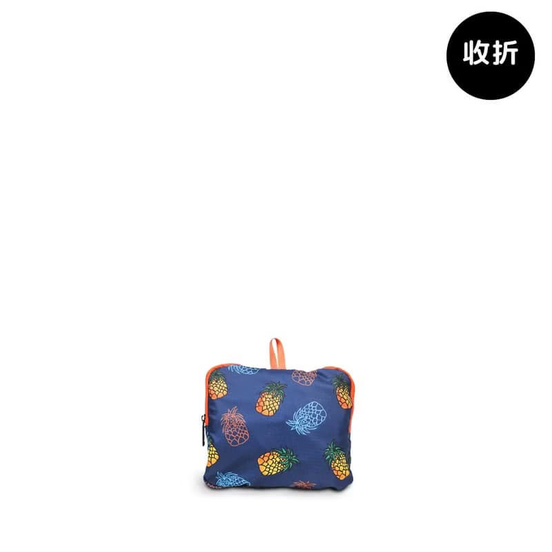 murmur 輕簡旅袋 (附斜背帶)│鳳梨 (藍)