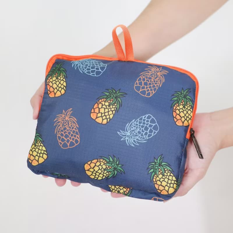 murmur 輕簡旅袋 (附斜背帶)│鳳梨 (藍)