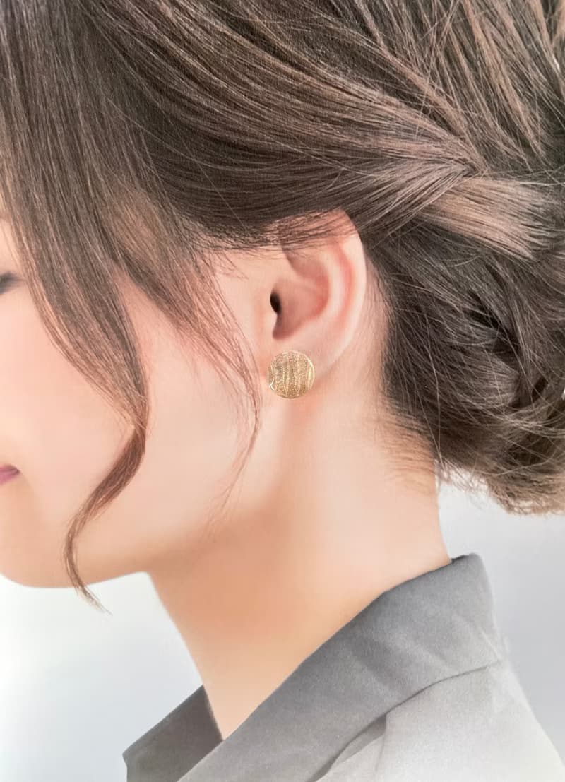 聖誕樹和瘸腿金耳環 綠色