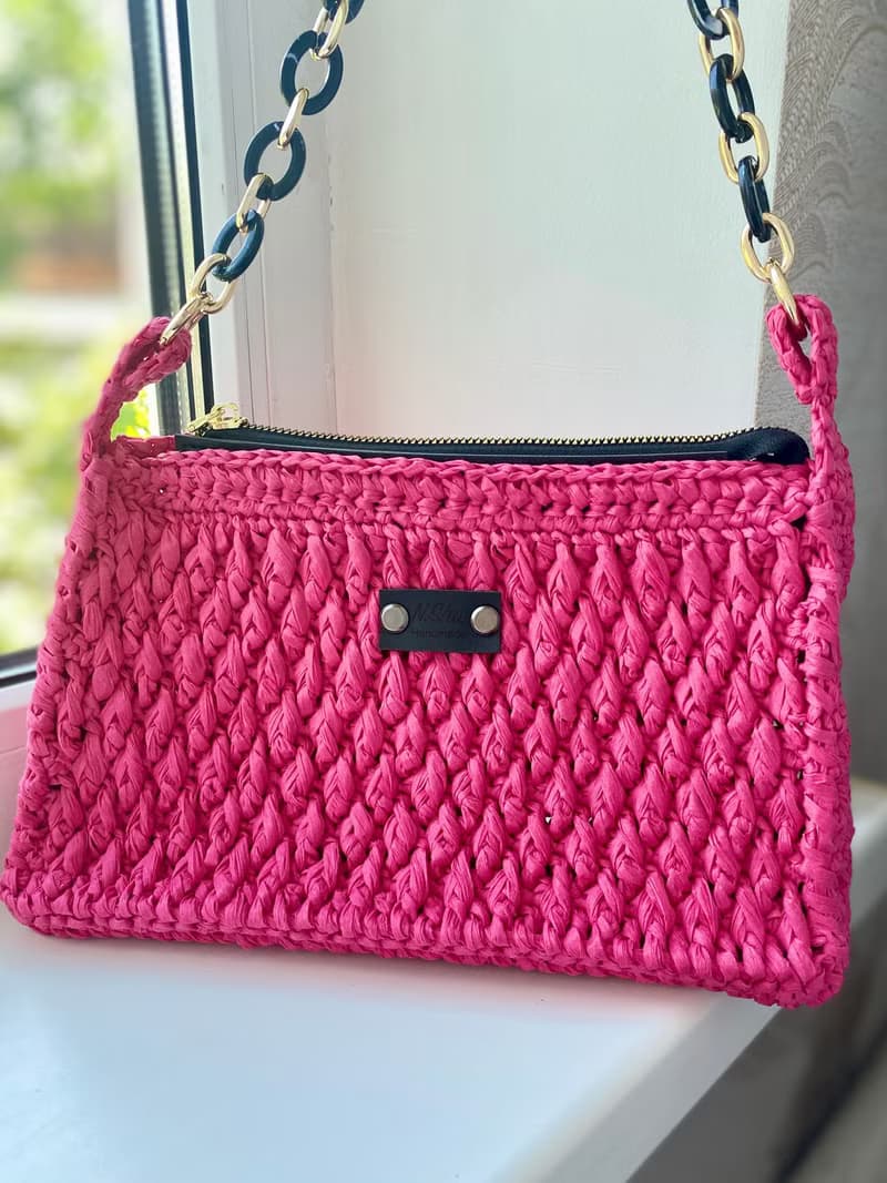 Bag Berry Crochet bag Handmadebag Handbags