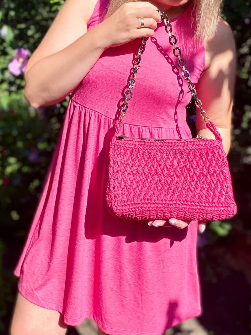 Bag Berry Crochet bag Handmadebag Handbags