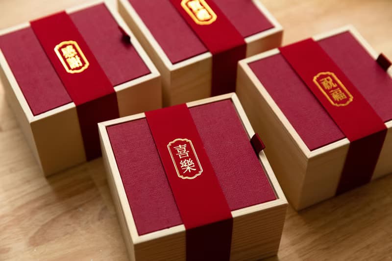 鳳凰金箔皂精緻木禮盒 謝師禮 畢業禮物