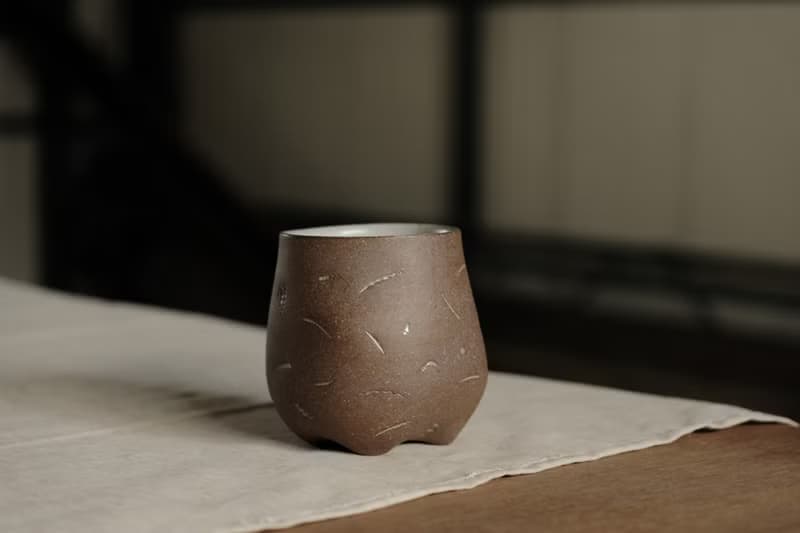水杯 l 貝殼化石 l 陶杯
