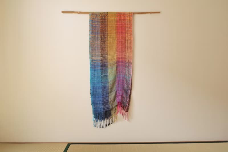 Wall Art　Sunset Over The Sea　Wall Decor　Tapestry　Shawl(L) 35 　silk　母親節　禮物　生日禮物