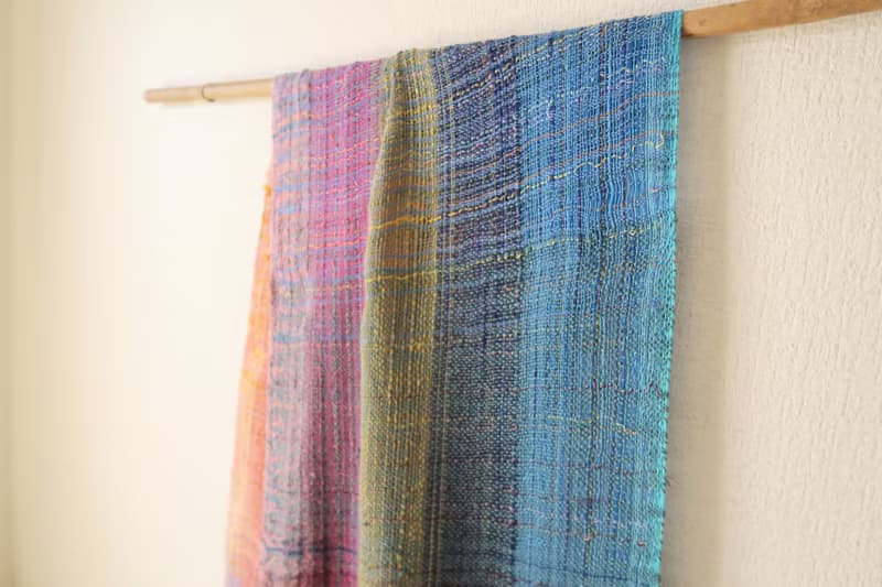 Wall Art　Sunset Over The Sea　Wall Decor　Tapestry　Shawl(L) 35 　silk　母親節　禮物　生日禮物