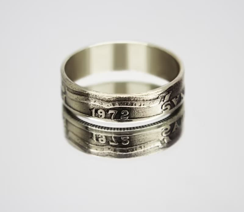 Philippines Coin Ring 25 Sentimos 1972 philippines peso ring filipino jewelry