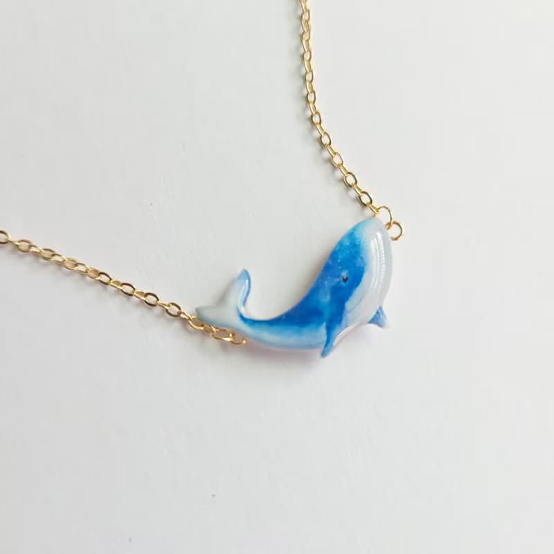 【動物們 No.023】藍鯨 鯨魚 項鍊
