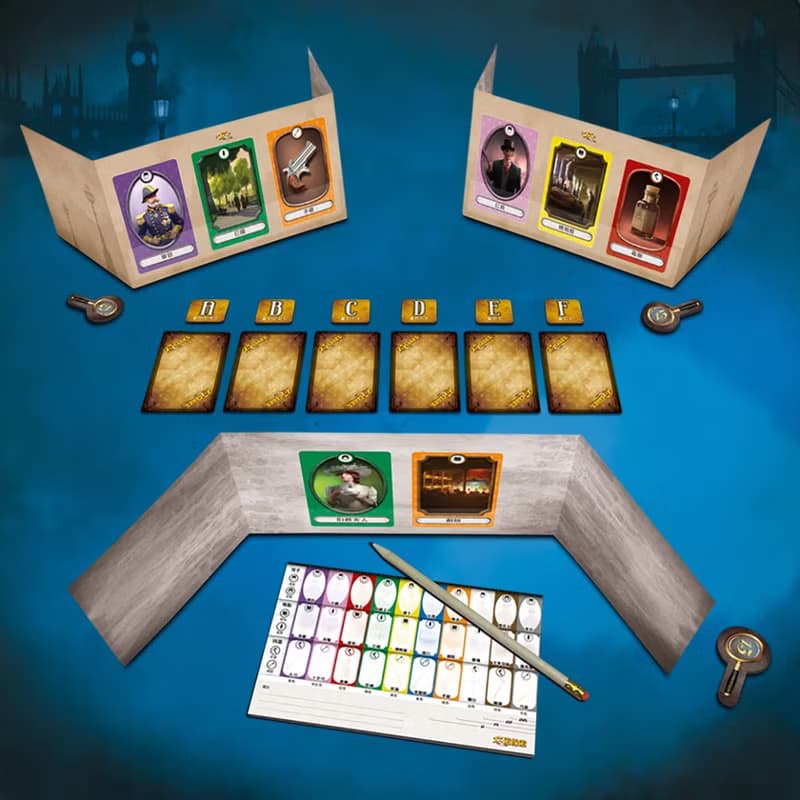 【新天鵝堡桌遊】13道線索 13 Clues