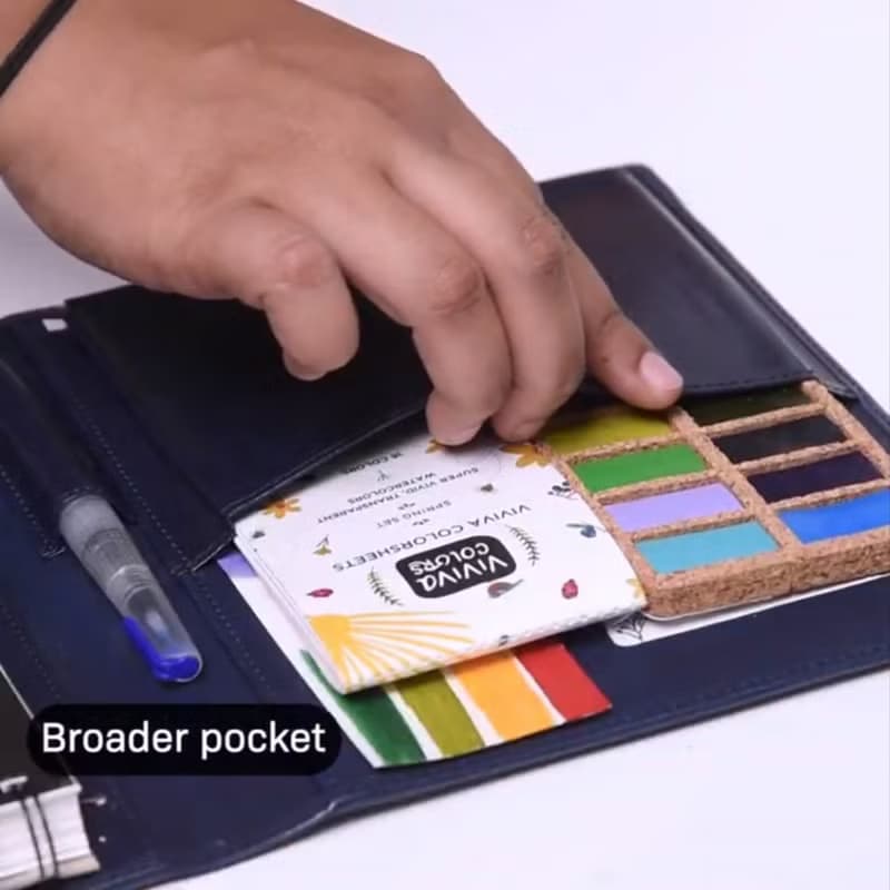 Viviva A5 Portable Paint Kit - Mess-Free, Compact & Creative Travel Art Supplies