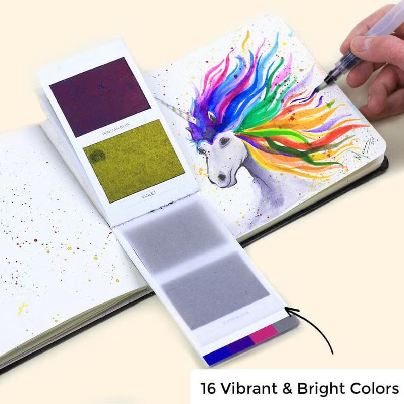 Viviva A5 Portable Paint Kit - Mess-Free, Compact & Creative Travel Art Supplies