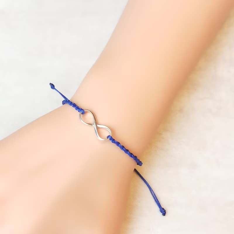 Infinity 無限印記手繩  姊妹禮物  純銀手繩 情人節禮物 TB052