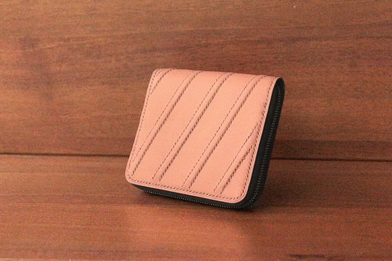 葉脈拉鍊短夾 － Vein small zipper wallet