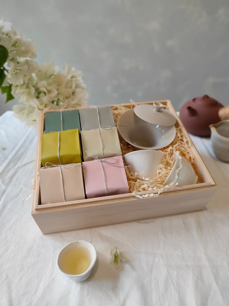 奶白蓋碗與3款獨特茶品