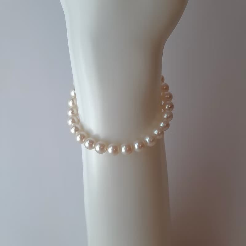 パールブレスレット　あこや真珠　あこやパール　日本の真珠  pearl bracelet 珍珠手鍊 珍珠手链 진주팔찌