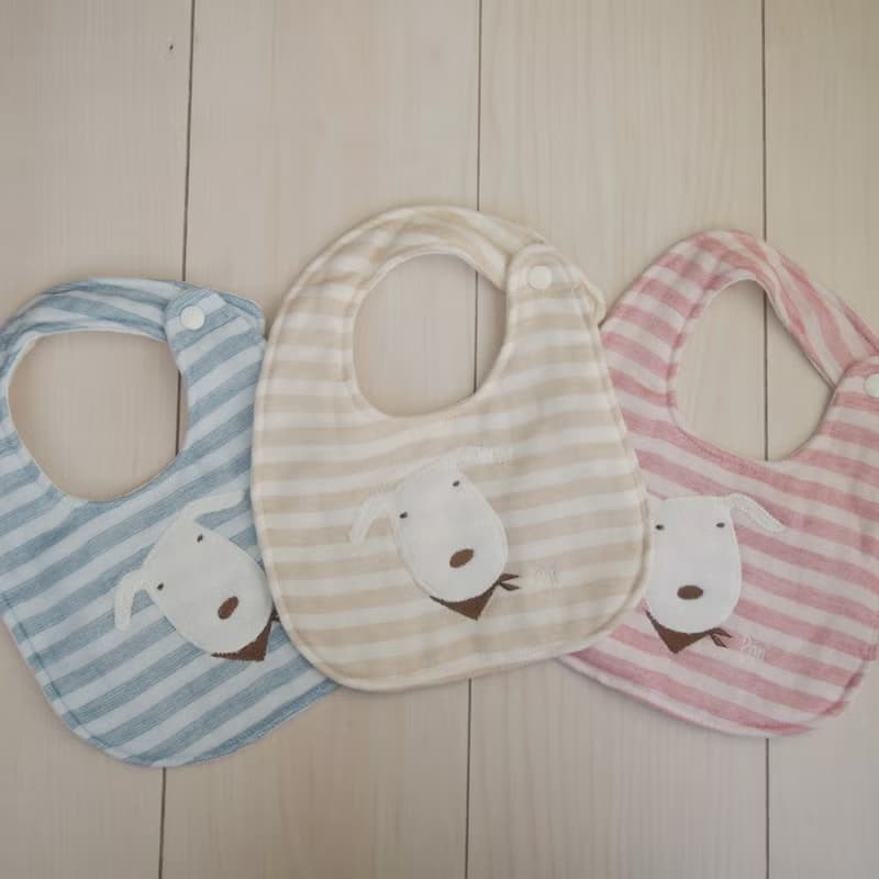 日本今治織品ImabariTowelJapan圍兜兜20X30cm-0-3歲適用(日本製)