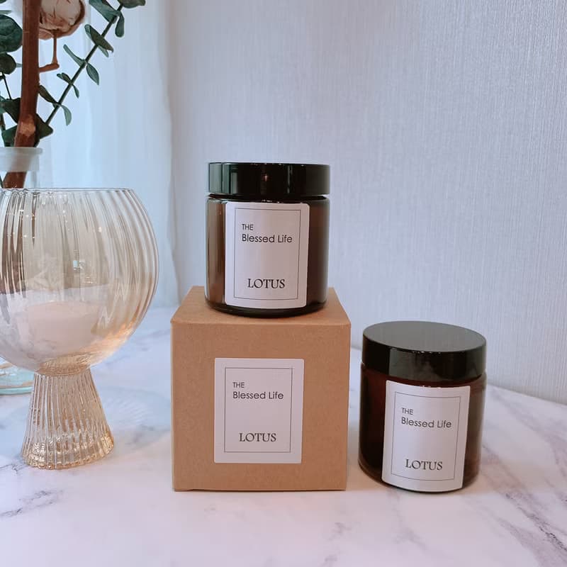 || LOTUS CANDLE || 茶罐香氛蠟燭 90g