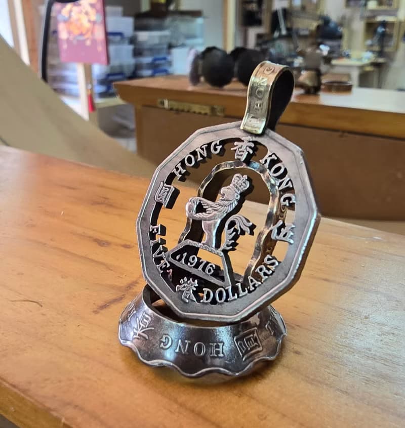 硬幣改造 (十邊形5元)