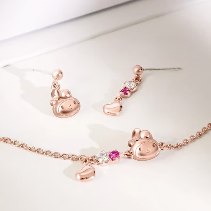 Small Gift for U系列-My Melody 美樂蒂禮物純銀手鍊