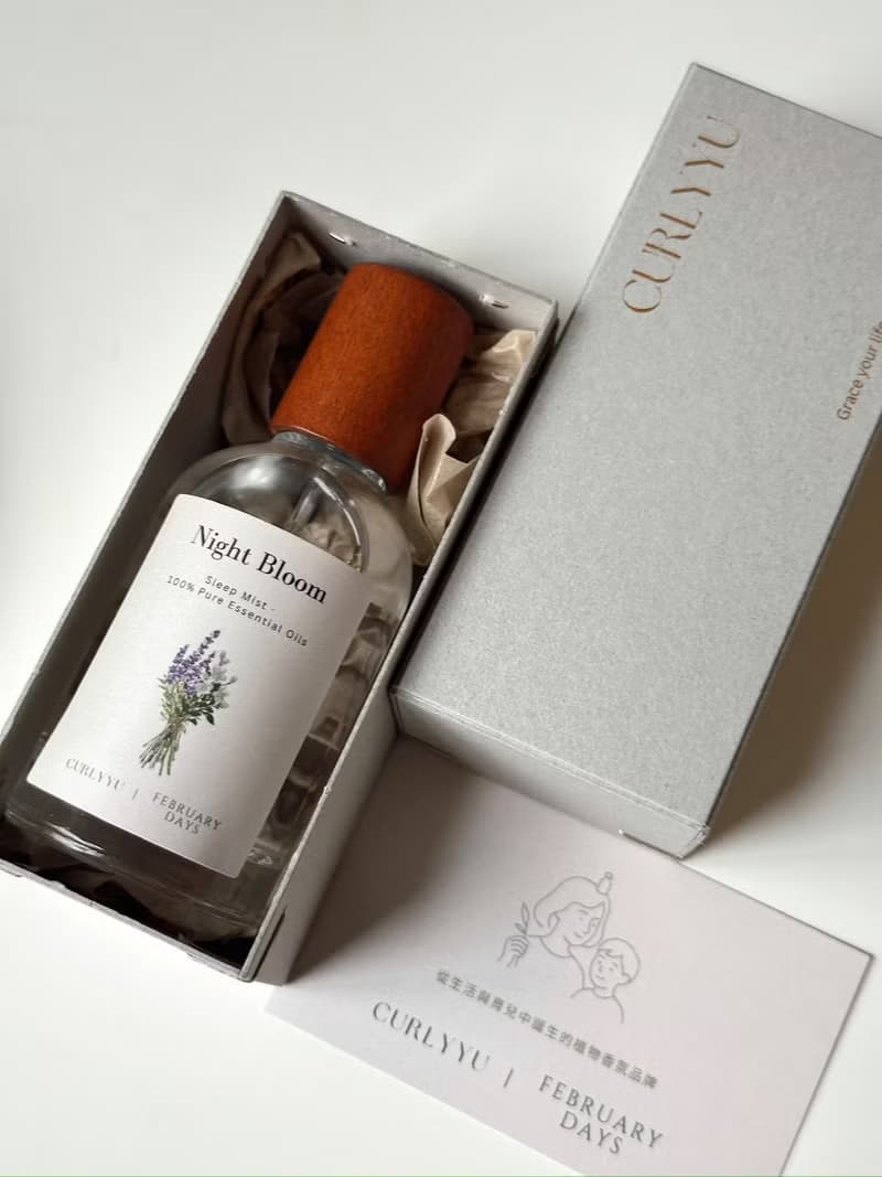 Night Bloom 空間香霧、植物香氛、精油噴霧、織品、枕頭噴霧