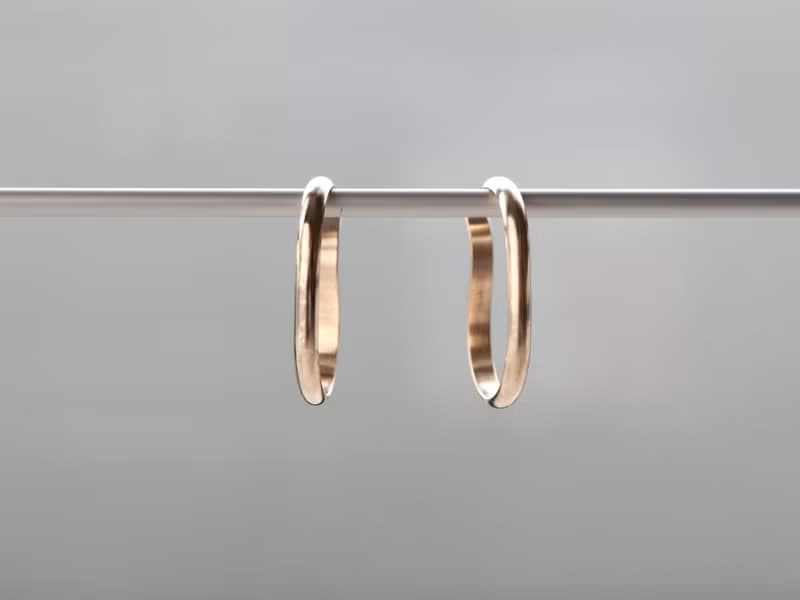 14kgf- wide ear cuff