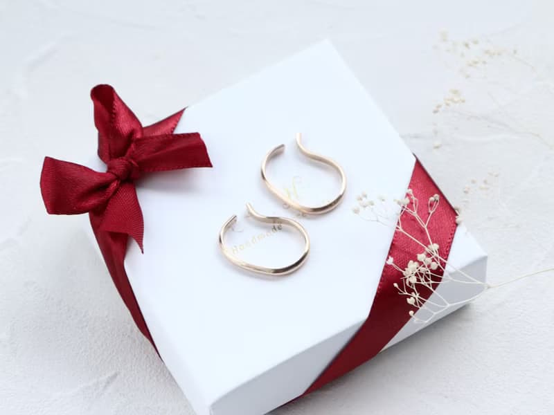 14kgf- wide ear cuff