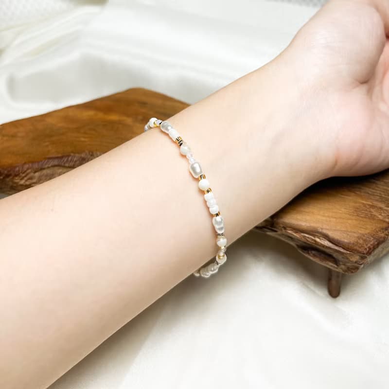 【 原創手作】微鉤小花 項鍊 手鍊 聖誕禮物 聖誕節 蕾絲 鉤針