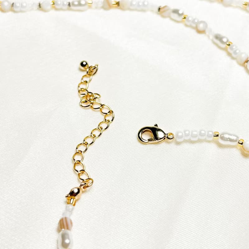 【 原創手作】微鉤小花 項鍊 手鍊 聖誕禮物 聖誕節 蕾絲 鉤針