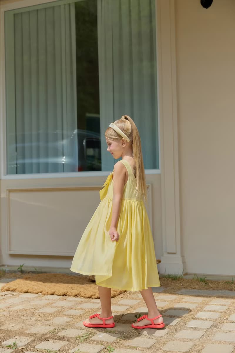 Bowtiful Dress-Lemon