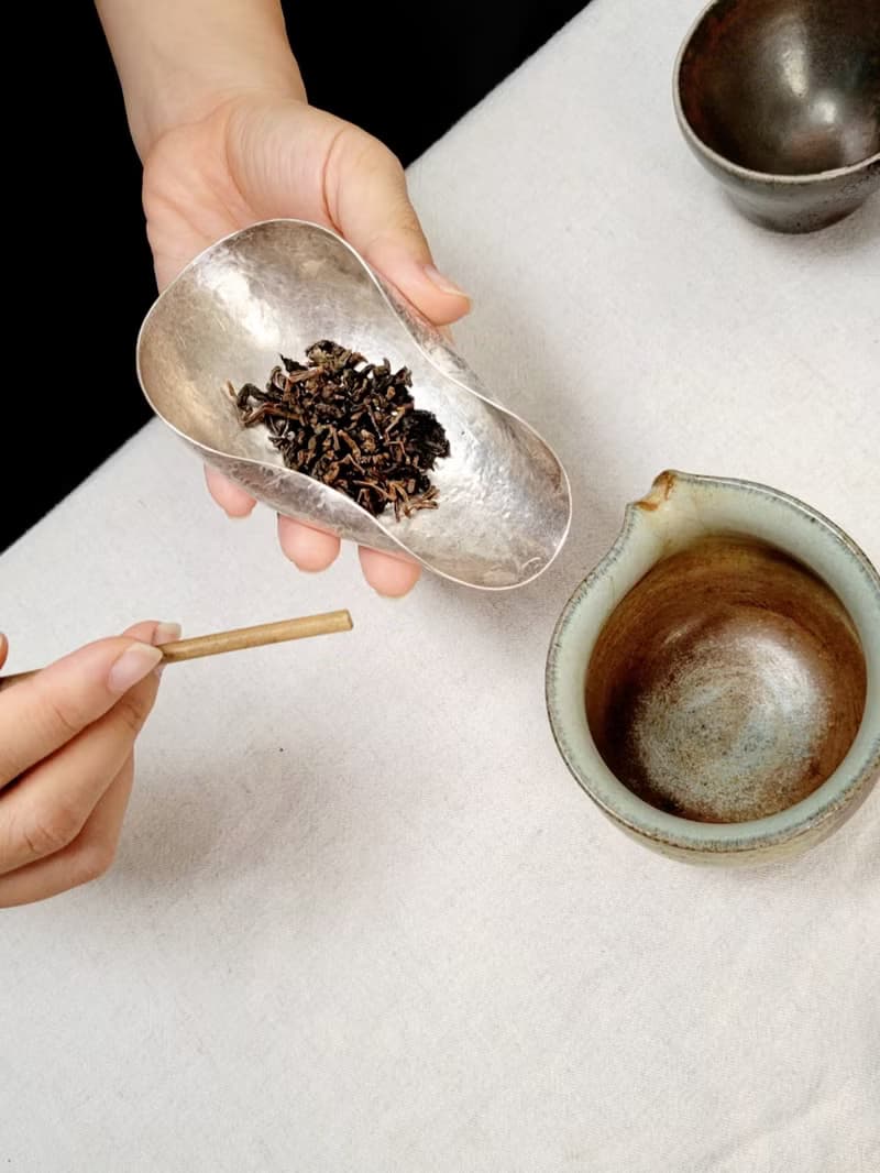 舒心/純銀茶則