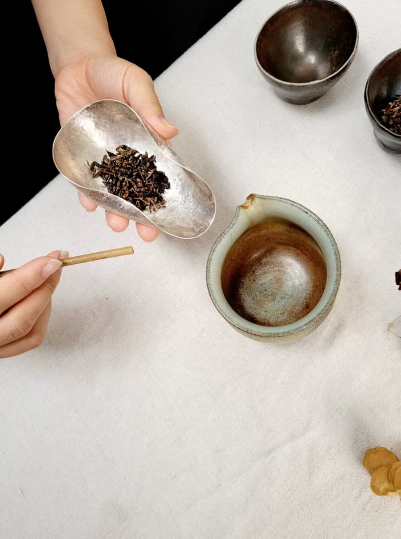 舒心/純銀茶則