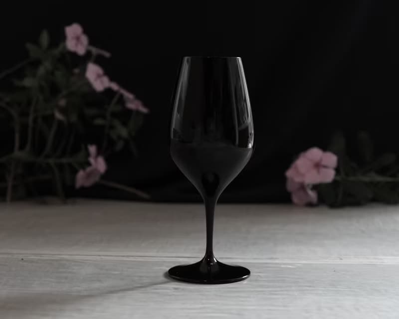 Spiegelau 黑色無鉛水晶盲飲杯