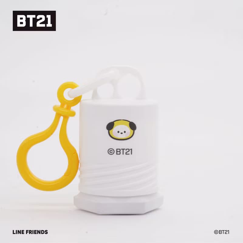 BT21 minini CHIMMY 透明吸吸杯