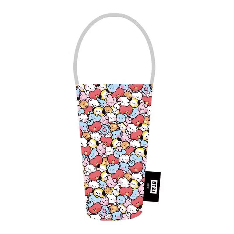 BT21 minini CHIMMY 透明吸吸杯