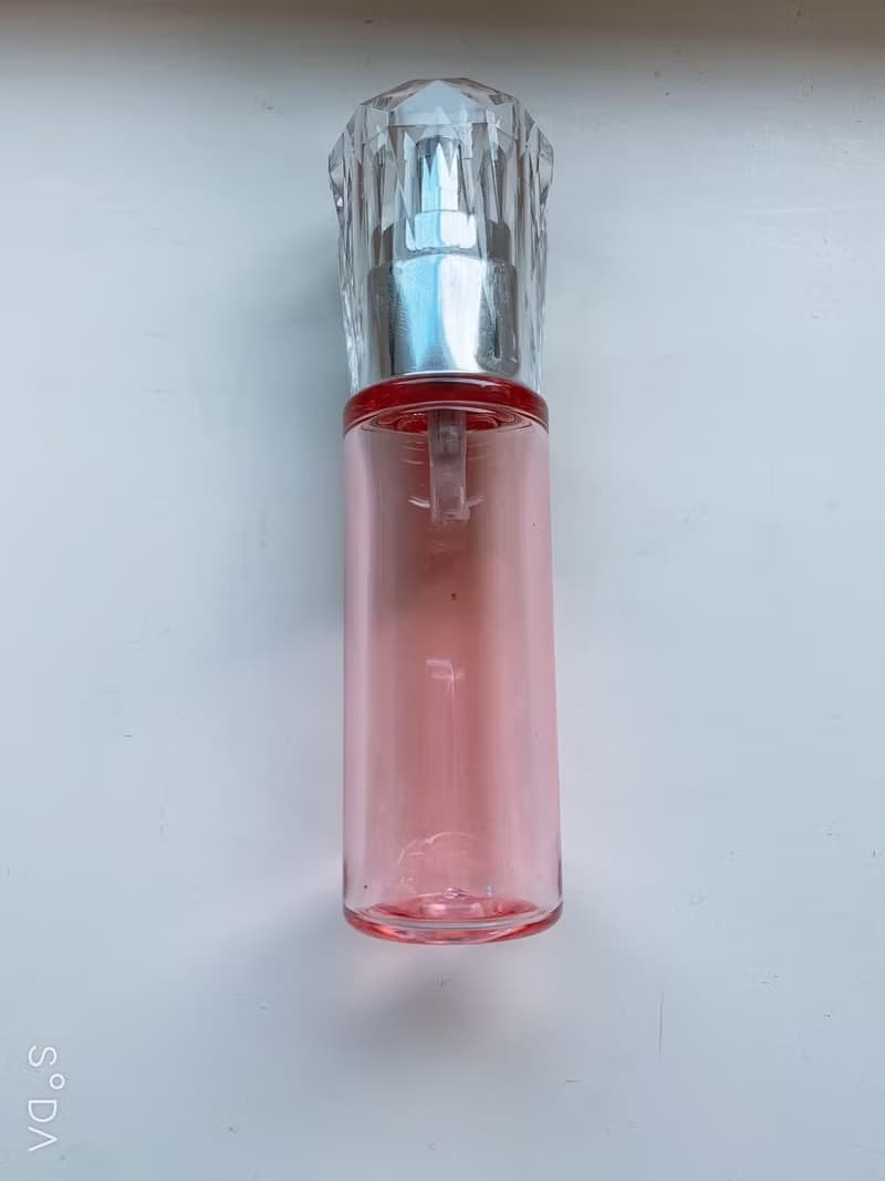3入50ML 全新鑽石保養品空瓶( 粉藍橘色)