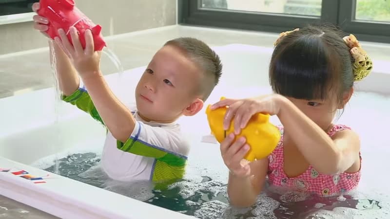 孩子的禮物首選 全球首創泡澡錠動力BABO洗澡玩具