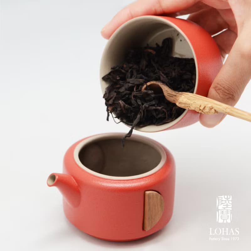 陸寶LOHAS 凝月隨手泡 1壺1杯+便攜包 旅行茶組