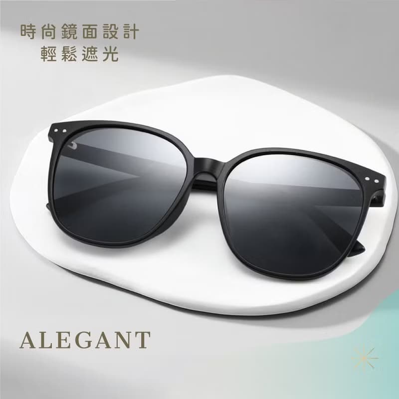 時尚設計TR90偏光墨鏡│UV400貓眼太陽眼鏡-3色