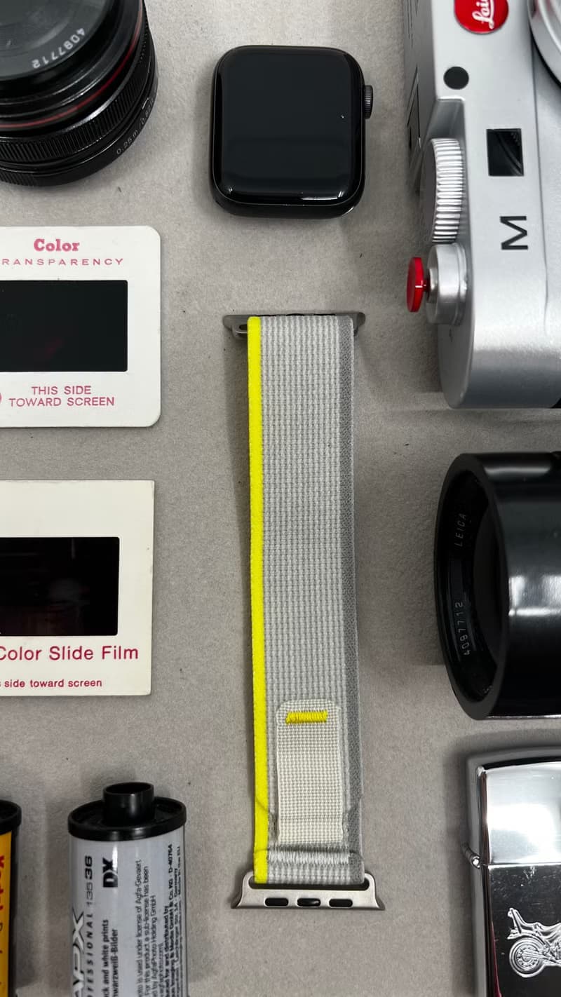 49 毫米黃色米色越野手環, Yellow Beige Trail Loop Watch Band