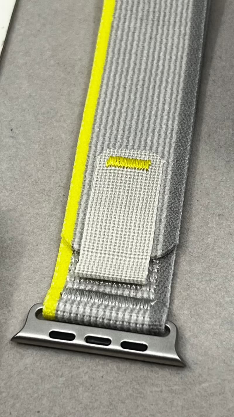 49 毫米黃色米色越野手環, Yellow Beige Trail Loop Watch Band