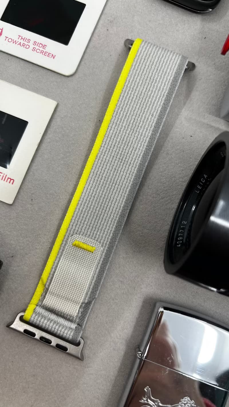 49 毫米黃色米色越野手環, Yellow Beige Trail Loop Watch Band