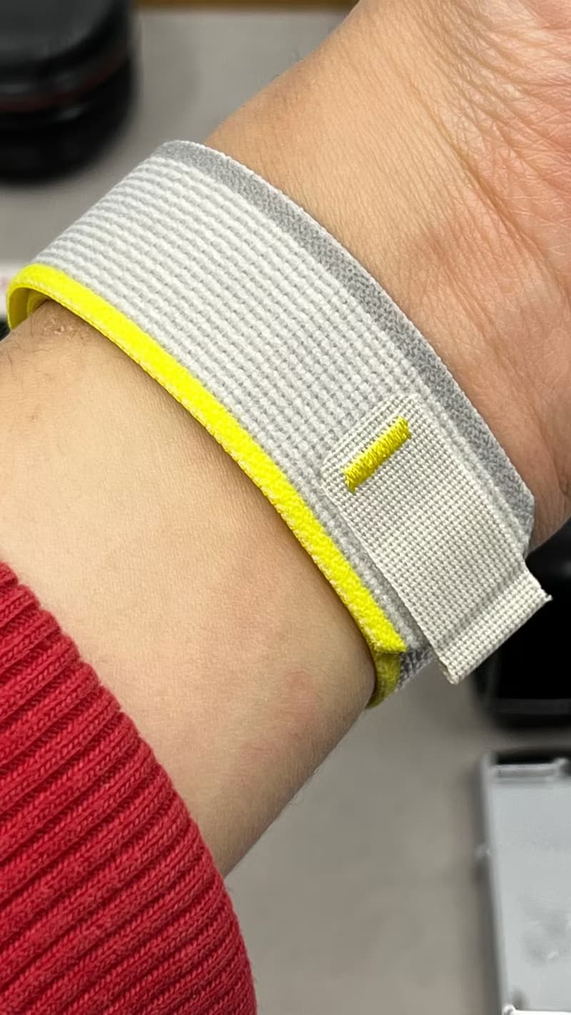 49 毫米黃色米色越野手環, Yellow Beige Trail Loop Watch Band