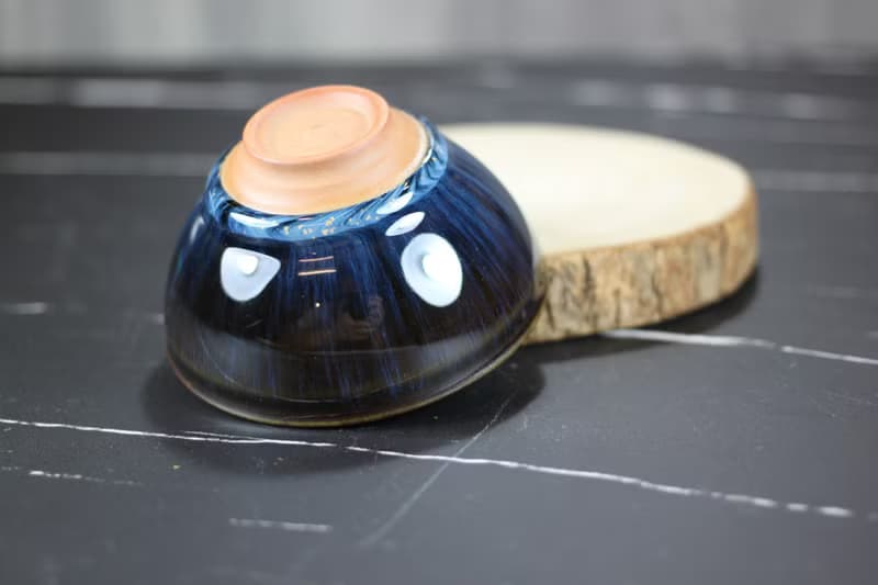 【母親節禮物】湛海 天目釉茶杯 茶碗 鶯歌陶藝名家葉敏祥作品