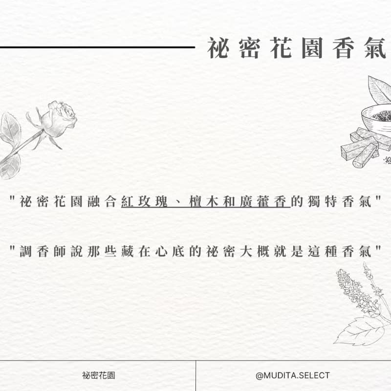 祕密花園 天然植萃香膏(固體香水) 【WILDERNESS LAB】