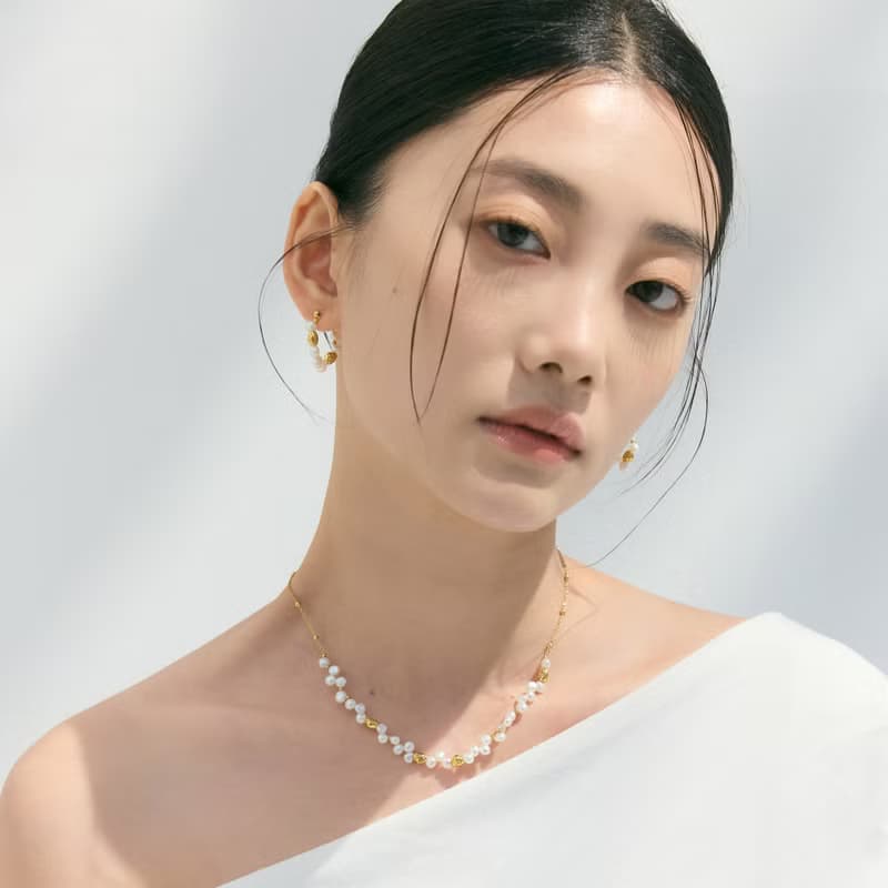 【NEW新品上市】浪沫。錯落珍珠耳環