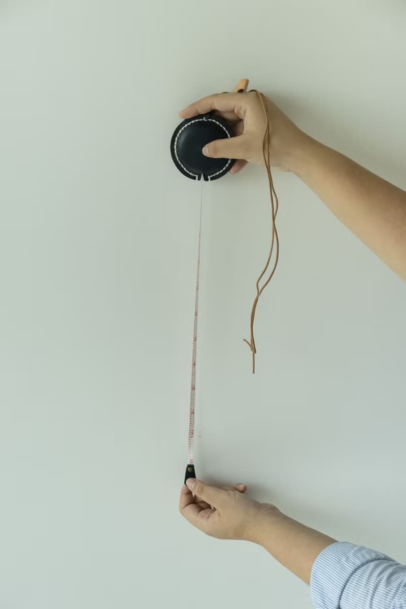 皮革伸縮捲尺